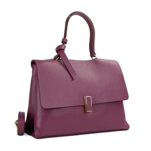 Poseta Piele Deanna - BORDO