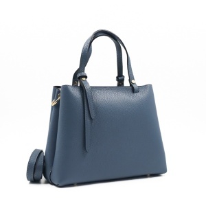Poseta Piele Martine - ALBASTRU-DESCHIS