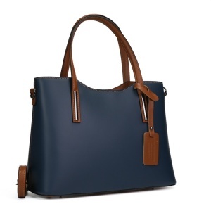 Poseta Piele Michelle - BLEUMARIN- CONIAC