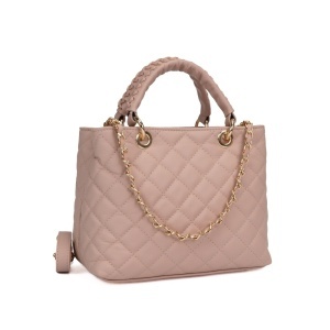 Poseta Piele Mini Georgie - ROZ-PUDRA