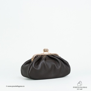 Poseta Piele Mini Lilith - MARO INCHIS