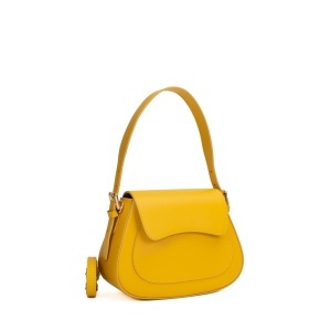 Poseta Piele Mini Pauline - GALBEN