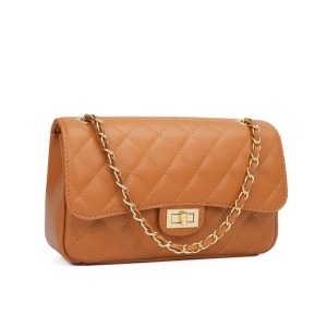 Poseta Piele Mini Ruby - CAMEL