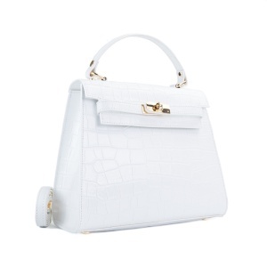 Poseta Piele Teresa - CROCO-ALB