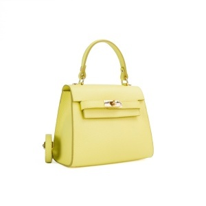 Poseta Piele Thea - GALBEN