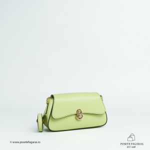 Poseta Piele Violine - LIME