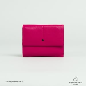 Portofel Piele Alice - FUCSIA