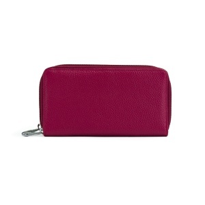 Portofel Piele Alina - FUCSIA-INCHIS