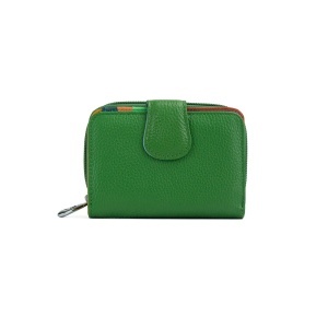 Portofel Piele Mini Simina - VERDE