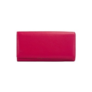 Portofel Piele Reea - FUCSIA