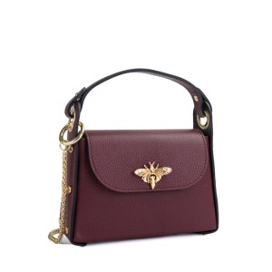 Poseta Piele Alma - BORDO