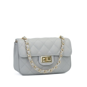 Poseta Piele Baby Ruby - GRI