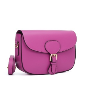 Poseta Piele Jamila - FUCSIA