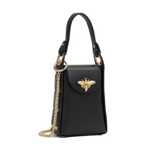 Poseta Piele Lia - NEGRU