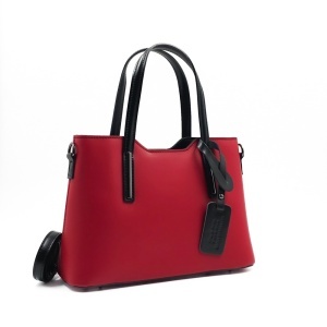 Poseta Piele Mini Michelle - ROSU