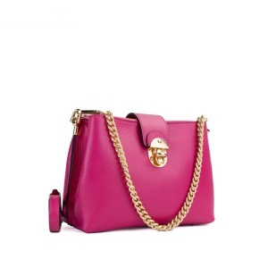 Poseta Piele Mini Noelle - FUCSIA