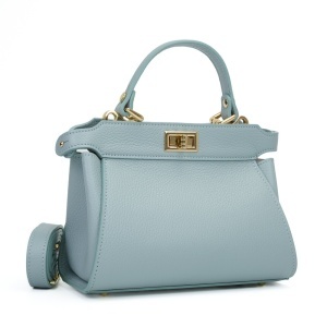 Poseta Piele Mini Otilia - BLEU