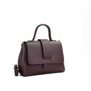 Poseta Piele Olivia - BORDO