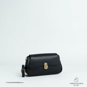 Poseta Piele Violine Resigilata - NEGRU