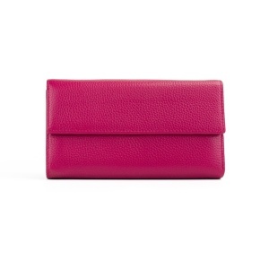 Portofel Piele Alexandra - FUCSIA-INCHIS