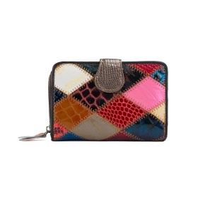 Portofel Piele Amelia - MULTICOLOR 9