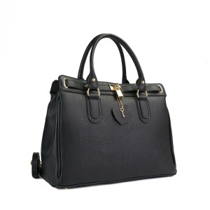 Poseta Piele Angie - NEGRU