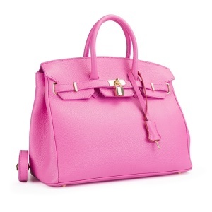 Poseta Piele Edith - ROZ-BOMBON