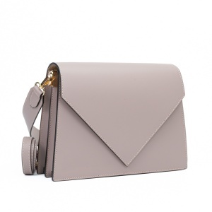 Poseta Piele Gabrielle - ROZ-PUDRA