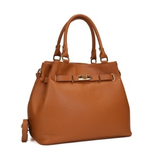 Poseta Piele Ingrid - CAMEL
