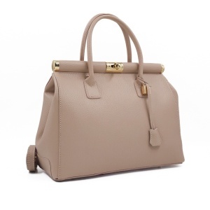 Poseta Piele Jennifer - ROZ-PUDRA