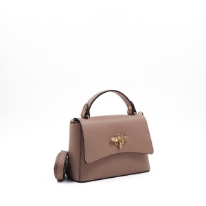 Poseta Piele Kirsti - ROZ-PUDRA