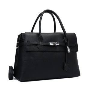 Poseta Piele Lelia - NEGRU