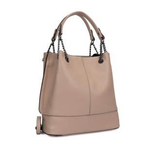 Poseta Piele Lucia - ROZ-PUDRA