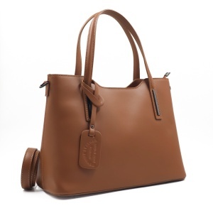 Poseta Piele Michelle - CAMEL