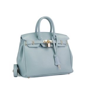Poseta Piele Mini Edith - BLEU