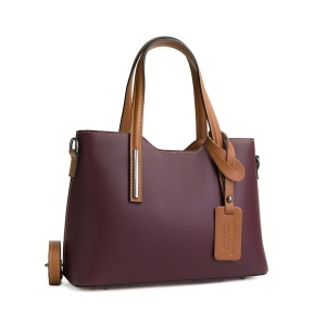 Poseta Piele Mini Michelle - BORDO-CONIAC