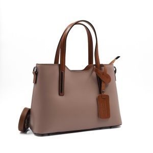 Poseta Piele Mini Michelle - ROZ-PUDRA