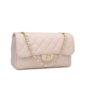Poseta Piele Mini Ruby - ROZ-PUDRA