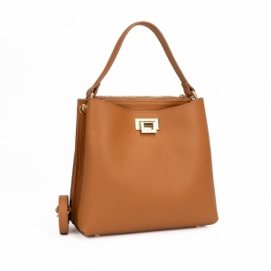 Poseta Piele Mini Stephanie - CAMEL