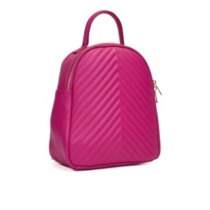 Rucsac Piele Erna - FUCSIA