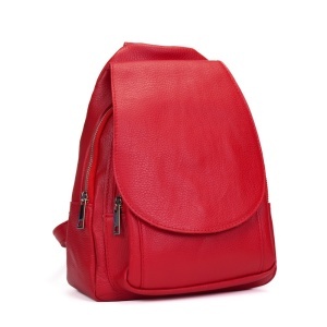 Rucsac Piele Jerica - ROSU