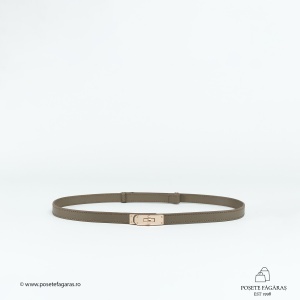 Curea Piele Safiano - TAUPE
