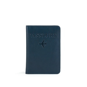 Husa Pasaport Piele - BLEUMARIN