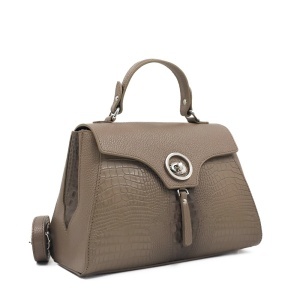 Poseta Piele Antonina - TAUPE