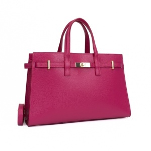 Poseta Piele Celina - FUCSIA