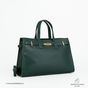 Poseta Piele Celina - VERDE