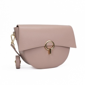 Poseta Piele Christine - ROZ-PUDRA