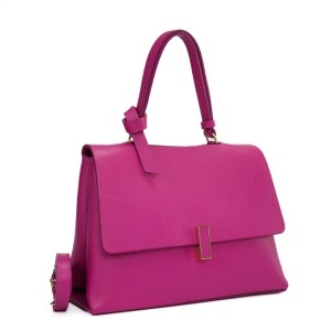 Poseta Piele Deanna - FUCSIA