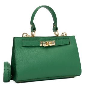 Poseta Piele Helge - VERDE