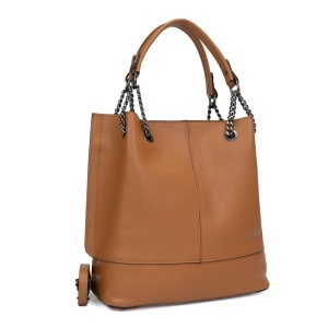 Poseta Piele Lucia - CAMEL